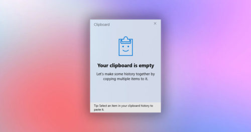 How to Clear Clipboard Data in Windows 10