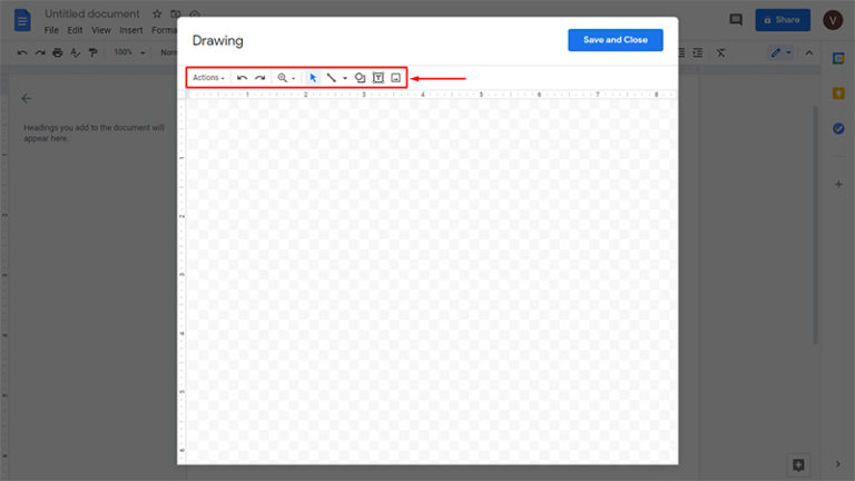 How to Draw on Google Docs