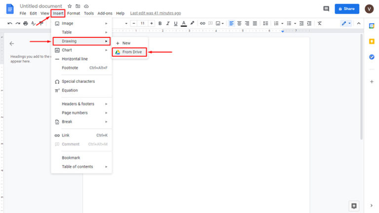 How to Draw on Google Docs