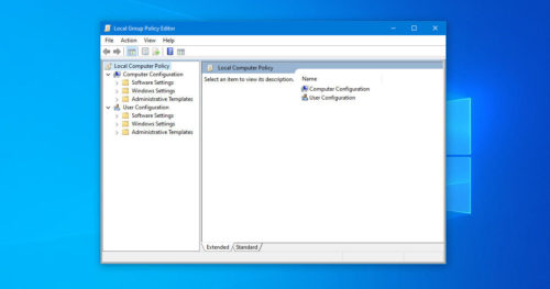 How to Open the Local Group Policy Editor in Windows 10