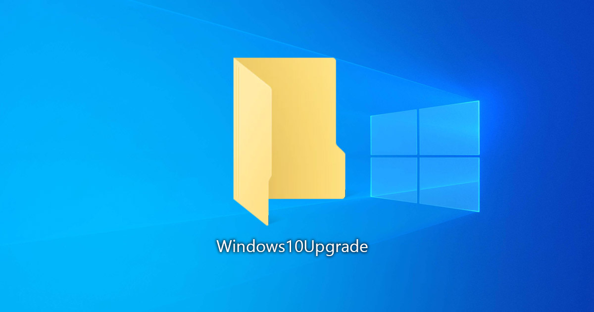 What Is Windows10Upgrade Folder and How to Delete It