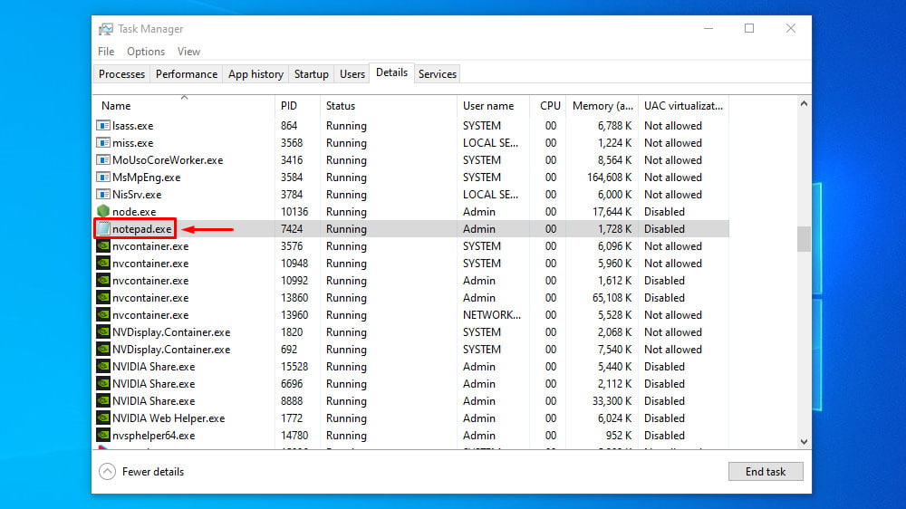 Change CPU Process Priority Of Running Application in Task Manager