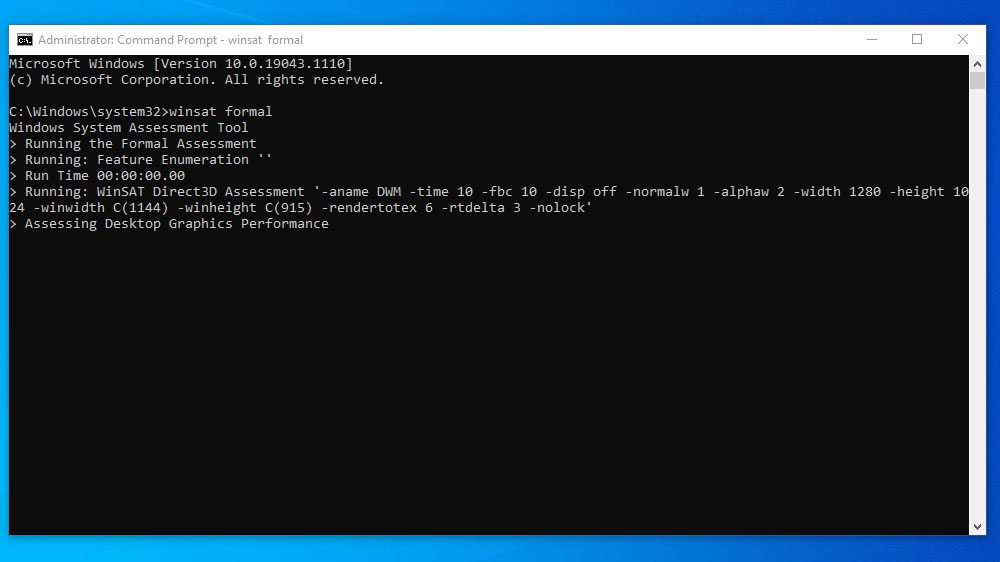How to Update Windows Experience Index (WEI) Score in Command Prompt