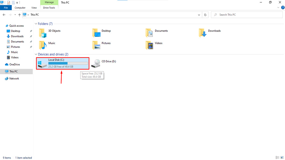 Steps to delete $SysReset folder in Windows 10