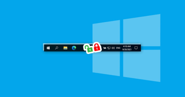 How To Lock or Unlock The Taskbar In Windows 10