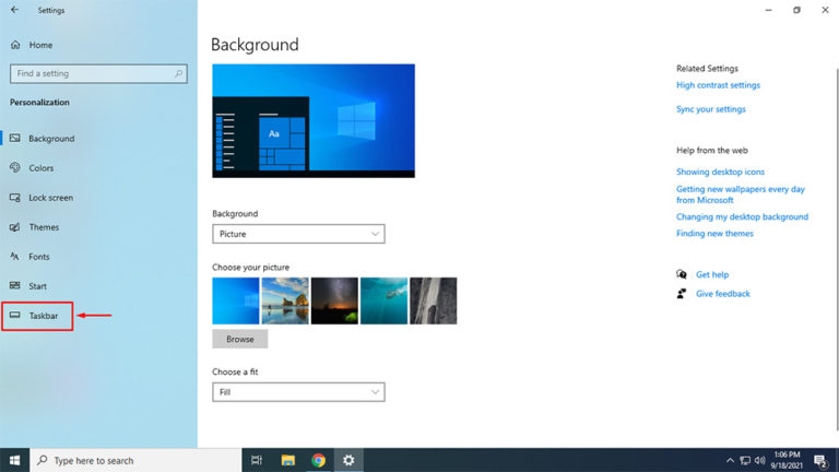 How To Lock or Unlock The Taskbar In Windows 10