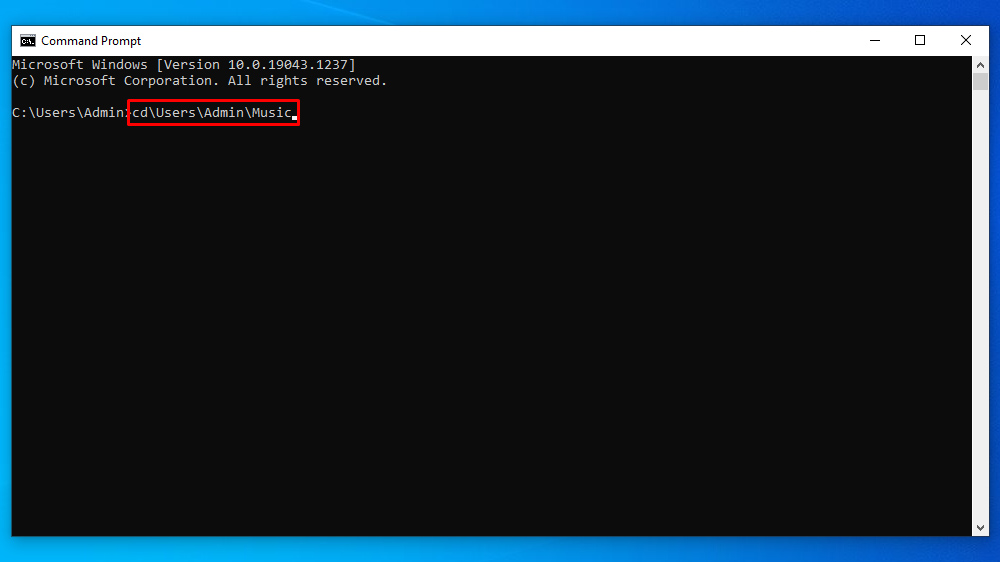 Steps to Merge Multiple MP3 files using Command Prompt