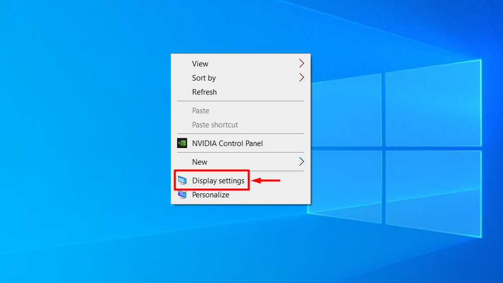Steps to Change Resolution in Display settings