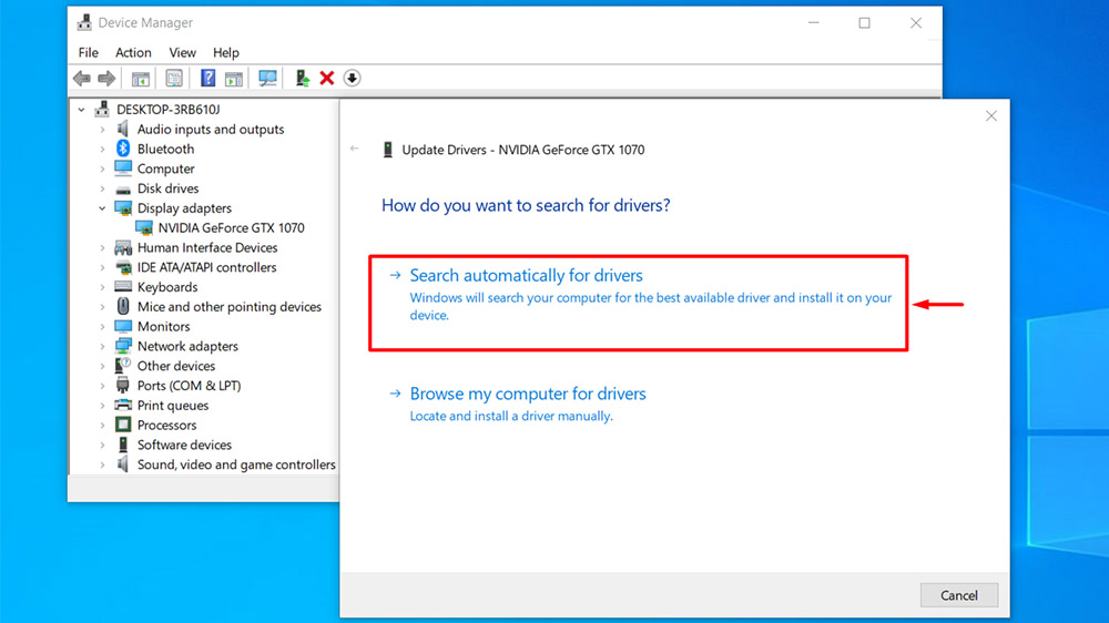 Steps to Update Display Drivers in Device Manager